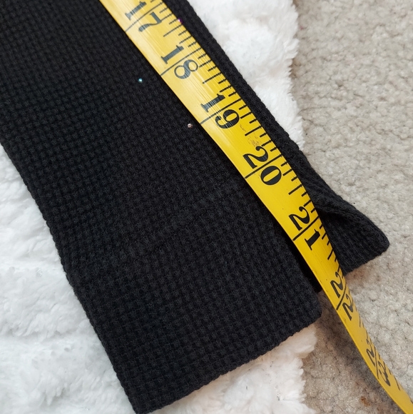 Christine Alexander Black Long Sleeve Rhinestone Detail Top Size L - Picture 6 of 11